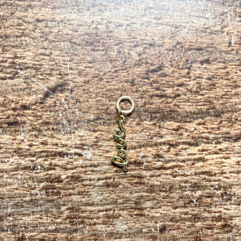 Gold Love Charm