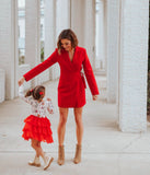 Abercrombie & Fitch Red Blazer Dress- Size XS (sold out online)