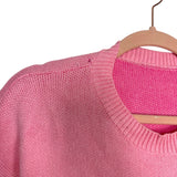 No Brand Pink Bow Sweater - Size L (See Notes)