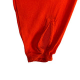 TOPSHOP Orange Drawstring Waist Dress- Size 4