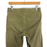 Nili Lotan Olive Raw Hem Pants- Size 0 (see notes)