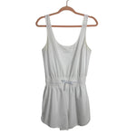 Abercrombie & Fitch White Elastic Waistband Romper - Size S (See Notes)