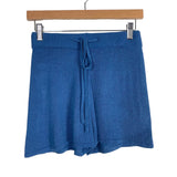 Ekouaer Blue Knit Short Set- Size S (sold as set)