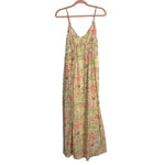 Vestique Cream Floral V-Neck Dress- Size M