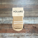 Volare Varsity Stripe 3 Pair Sock NWT