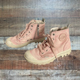 Palladium Pink Hi Zip Boots - Size 6 (See Notes)