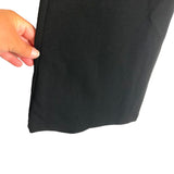 Petal + Pup Black Ruffle with Back and Side Cut Out Yvonne Jumpsuit- Size S