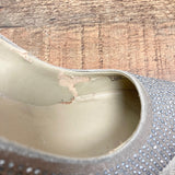 INC International Concepts Silver Rhinestone Pumps- Size 7.5 (see notes)