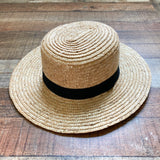 H&M Divided Straw Belted Hat- Size L/58 (see notes)