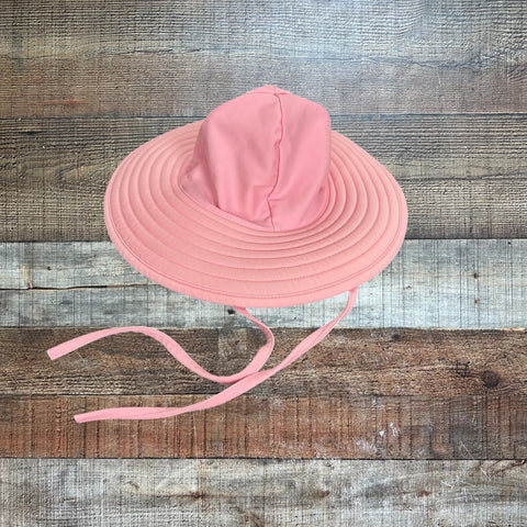 Ruffle Butts Pink Hat - Size 0-12M