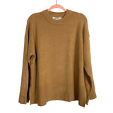 Caracilia Camel Tunic Sweater NWT- Size S