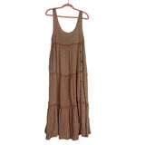Free People Button Up Side Tank Dress- Size M