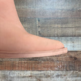 Steve Madden Chaya Pink Leather Booties- Size 9 (see notes)