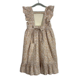 Noralee Cream Floral Tie Back Dress- Size 4
