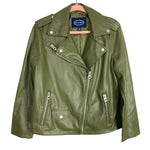 Scoop Green Faux Leather Jacket- Size S (sold out online)