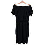 Cupshe Black Off the Shoulder Dress- Size M