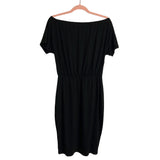 Cupshe Black Off the Shoulder Dress- Size M