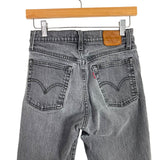 Levi's Premium Gray Wedgie Straight Jeans- Size 26 (Inseam 27”)