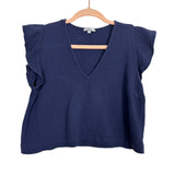 Rails Admiral Blue Cotton Short Set- Size S