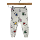 Hanna Andersson Peanuts White Snoopy Heart Two Piece Pajamas- Size 2T (see notes, sold as a set)