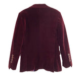 Trish Scully Child Burgundy Velvet with Pants and Vest and Blazer 3 Piece Suit-Size 4 (sold as a set)