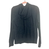 Nike Heathered Grey Hooded Pullover Sweatshirt- Size L