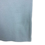 No Brand Blue Ribbed Top- Size M (see notes)