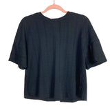 Vestique x Katy Harrell Black Textured Knit Crowd Pleaser Top NWT- Size S (sold out online, we have matching shorts)