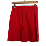 Theory Red Pull On Shorts- Size P/XS (see notes)