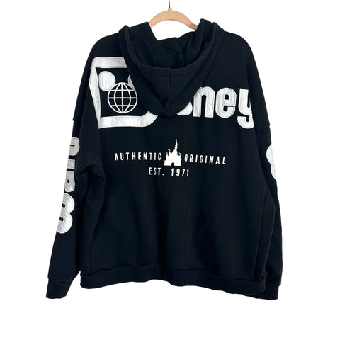 Walt Disney World スウェット ブラック Disney Black Walt Disney World Zip Up Hooded Sweatshirt
