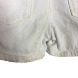 Zara White with Embroidered Fruit Short Denim Overalls- Size 2-3 years (see notes)