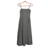 O.p.t Black and White Smocked Back Dress NWT- Size 0