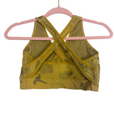 Gymshark Mustard Sports Bra- Size M
