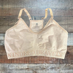 Kindred Bravely Blush Heather Pullover Racerback Nursing Bra- Size L