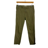 Nili Lotan Olive Raw Hem Pants- Size 0 (see notes)