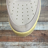 Pre-Owned Nike Air Force 1 Purple Sneakers- Size 8 (see notes)