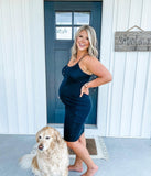 Shein Black 3 Button Dress - Size L