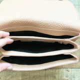 Alxiliary Rectangle Leather Three Compartment Crossbody (see notes)