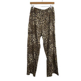 American Eagle Lounge Animal Print Wide Leg Drawstring Pants- Size S