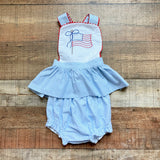 The Smocking Place American Flag Shorts Set NWT- Size 3T