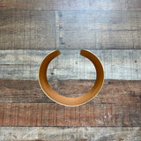 No Brand Gold Hammered Cuff Bracelet
