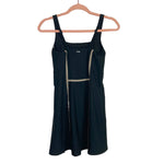 Your Personal Best Black with Taupe Trim and Built-In Shorts Padded SculptLUX Active Dress NWT- Size S