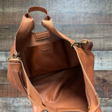 Madewell Camel Large Cow Leather Tote Bag (see notes)