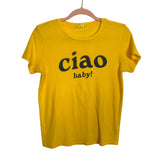 Mother Yellow Ciao Baby Top - Size XS (See Notes)