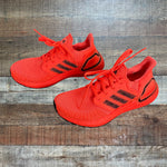 Adidas Neon Orange Ultraboost Sneakers - Size 7.5 (See Notes)