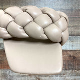Steve Madden Taupe Braided Double Strap Kenley Heels- Size 7.5 (see notes)