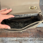 No Brand Mocha Quilted Handbag (see notes)