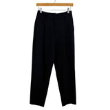 Maje Black Pleated Front Wide Leg Trousers- Size 36/US S (sold out online)