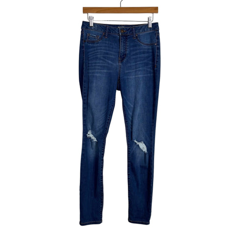 Rewash Brand Distressed Skinny Jeans - Size 7/28 (Inseam 27")