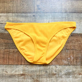 Xhilaration Yellow Textured Bikini Bottoms- Size M (we have matching top)